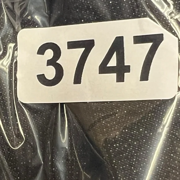 Ruby Rd Denim Jacket Black Embellished 3/4 Sleeve Glam Sparkle Rhinestone 14 - Picture 10 of 10